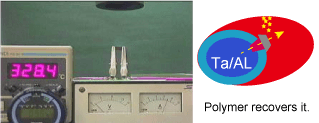 Overvoltage test Conductive capacitors image